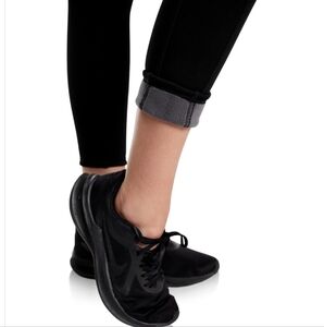 Kyodan Ice Sherpa Fleece Lined High Waist Leggings Black SP